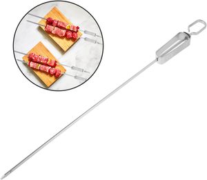 Wholesale Barbecue <b>Accessories</b> Stainless Steel BBQ Skewers for Meat Chicken Vegetable and Fruit - Product Image 4