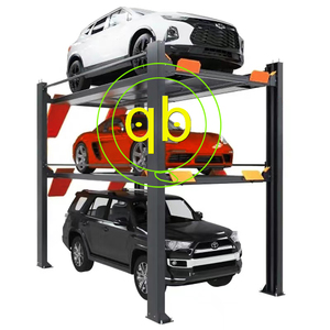 Đơn Giản Bốn 4 Bài 3 Cấp Độ Stacker Dọc Xe An Toàn Bãi Đậu Xe Nâng Xếp Chồng Hệ Thống Cho Nhà Đậu Xe Nhà Để Xe Thiết Bị - Product Image 3