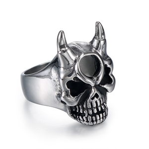 Wholesale New Arrivals Fashion Luxury Vintage Skull <b>Rings</b> <b>Men</b> <b>Man</b> Male Jewelry <b>Ring</b> Jewellery - Product Image 3