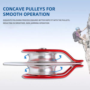 Puleggia Industriale con Doppia Puleggia Isolata per Gestione Sicura ed Efficiente del Carico in Altezza - Product Image 4