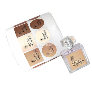 Confezioni per etichette con manicotto termoretraibile progettato su misura per bottiglie di profumo per bevande uso industriale prodotti per la stampa di imballaggi stampati - Product Image 6