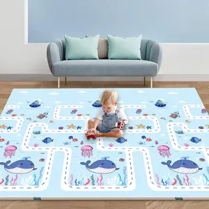 Foldable Children Crawling Mat Waterproof Room Decor Soft Foam Kids Rug Carpet Large Baby Play Mat Puzzle Carpet
