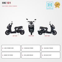 Scooter à essence 125cc EURO 5, fournisseur d'usine, vente en gros, moteur EFI homologué EURO 5, design sportif, réservoir de carburant de 8 litres, utilisation en ville