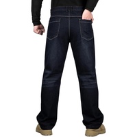 Pantalon Ripstop FR pour Hommes Casual 14OZ Hiver Coton Lourd Extérieur Ignifuge Denim Travail Sécurité CAT2 ATPV16 Résistant aux Flammes