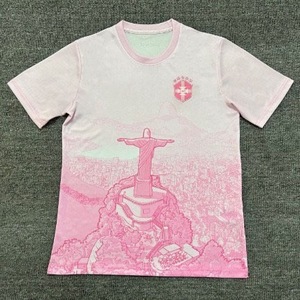 Camisetas <span class=keywords><strong>de</strong></span> Fútbol Estilo Tailandés a Cuadros, Temporada 2025/26, Directo <span class=keywords><strong>de</strong></span> Fábrica, Brasil, España, París, Fútbol Transfronterizo - Product Image 3