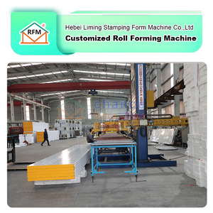 ماكينة صنع الساندوتشات الباردة من شركة التصنيع المحترفة Liming ، خط إنتاج ألواح <span class=keywords><strong>pu</strong></span>/pir - Product Image 3