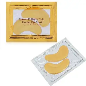 in stock Wholesale private label 20 style patch collagen crystal gel mask 24K gold for anti dark circle hydrogel eye patches
