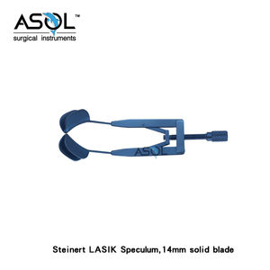 Espéculo ajustable <span class=keywords><strong>Steinert</strong></span> LASIK con instrumentos quirúrgicos oculares de hoja sólida de 14mm - Product Image 2