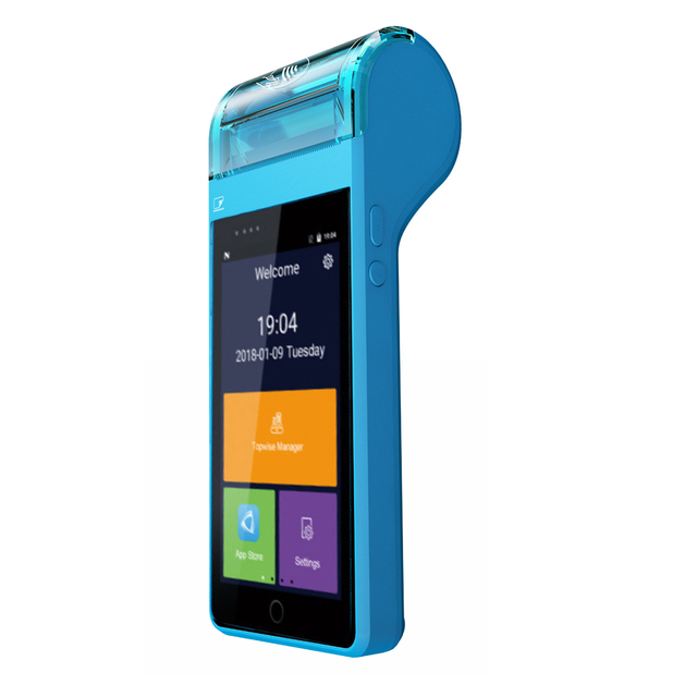 5.5 Inch Handheld POS Machine Android Mobile POS Terminal with 58 mm Thermal Receipt Printer with Cheap Price