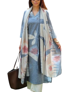 Modest Design Casual Kurta/<b>Kurti</b> for Women Long Sleeve Open Islamic Polyester Breathable Size 4XL Wholesale in Dubai UAE - Product Image 3
