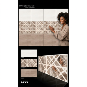 Azulejos de Pared de Cerámica con Diseño de Ladrillos Clásicos de 300x600 mm, Estilo Elevación 12x24 para Instalaciones Deportivas de Vistaar Overseas, Azulejos de Pared de Mármol - Product Image 1