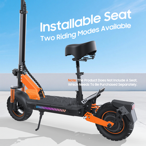 Electric Scooter Adults 10" Tires 1000W Brushless Motor <b>Top</b> Speed 28 MPH 28 Miles Max Range Smart APP Max 330lbs <b>Load</b> 52.4in - Product Image 2