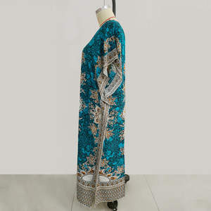 High Quality <strong>Plus</strong> <strong>Size</strong> Loose Maxi Dress Muslim <strong>Kaftan</strong> Moroccan <strong>Kaftan</strong> <strong>Plus</strong> <strong>Size</strong> Women Dress off Shoulder Dresses - Product Image 6