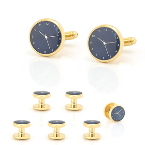 Tùy chỉnh Mens Khuy măng sét Wedding Watch phong trào Khuy măng sét Cuff liên kết sang trọng phù hợp với áo sơ mi cho nam giới - Product Image 1