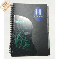 Stickers de papeterie avec Logo personnalisé, pour notes de Journal de voyage, couverture en PP à spirale et objets A5