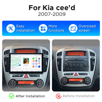 Junsun - Sistema de Navegación Android Auto Inalámbrico de 9 Pulgadas para Kia CEED 2007-2009, Autoradio para Automóvil, Multimedia, Video