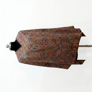Paisley Print Shawl Scarf <b>Wrap</b> Floral Pattern Traditional Hijab Cape for Daily Wear - Product Image 1