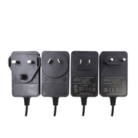 Adaptateur DC UE 36W 12V 3A haute efficacité 2025 amélioré, certifié ROHS, en ABS et PC, compatible universel