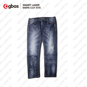 Gbos laser CNC Máy đánh dấu/khắc rửa Laser Jeans/CO2 máy laser denim jeans CNC Laser đánh dấu máy - Product Image 5