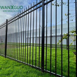 Clôture en métal en acier forgé de 6 pieds x 8 pieds, facile à assembler, antirouille, pour jardin extérieur - Product Image 3