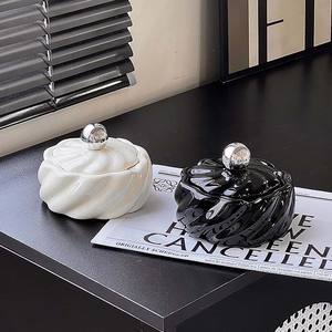 Cenicero para fumar en <span class=keywords><strong>la</strong></span> sala de estar con forma creativa de alta calidad con tapa, Cenicero para cigarros de oficina con cenizas antimoscas - Product Image 2