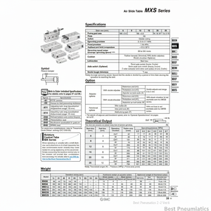 SMC Pneumatics Air Slide Table-Tabla de deslizamiento de aire, 2, 2 - Product Image 1
