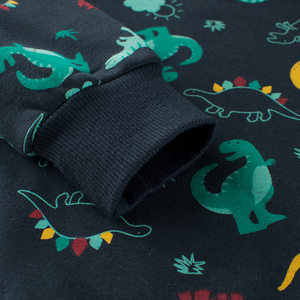 Sudadera de Cuello Redondo Lisa de Algodón y Poliéster para Niños y Bebés, Sudadera para Niños Pequeños - Product Image 5