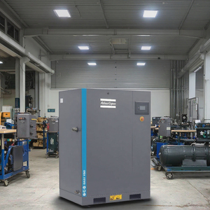 เครื่องอัดอากาศแบบสกรูอุตสาหกรรม Copco GA37VSD GA55VSD GA90VSD กำลังไฟ 37kw 55KW 90KW ใช้ไฟ AC เสียงเบา - Product Image 3