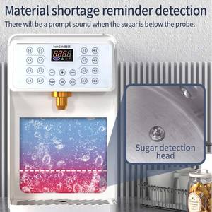 Nueva máquina dispensadora de azúcar de té de burbujas, unidad cuantitativa de fructosa para tienda de té <span class=keywords><strong>Boba</strong></span> - Product Image 6