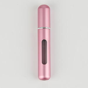 Flacon vaporisateur de luxe vide et rechargeable en aluminium de 5 ml pour parfum d'ambiance, flacon vaporisateur coloré pour parfum - Product Image 4