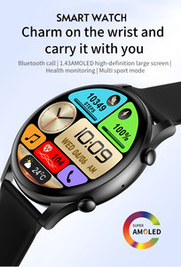 2023 Newset AMOLED Screen BT Phone Sport <strong>Smart</strong> <strong>Watch</strong> 280mAh Battery Woman <strong>Smart</strong> Bracelet Man <strong>Cheap</strong> Reloj <strong>Smart</strong> Band - Product Image 4