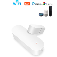 Capteur d'alarme magnétique de porte intelligente, wi-fi Tuya, détecteur d'ouverture de fenêtre de porte, détecteur Zigbee