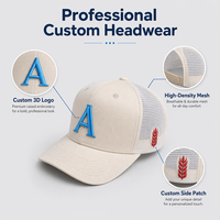 Gorra Trucker Clásica de Moda, Alta Calidad, Unisex, con Logotipo Bordado en 3D, Malla Transpirable, Cierre a Presión, Impermeable, para Exteriores