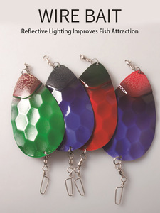 Oem Trolling Lure Acero Inoxidable Cromo Pesca Flasher 11,5 cm 4.5in Cuchara Forma de Concha Cebo Dodgers para Kokanee - Product Image 2