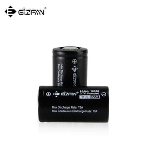 Elektrische Motorrad fahrräder Batteries ätze Fernbedienung Lithium Eizfan18350 1100mAh 3,7 V Batterie - Product Image 2