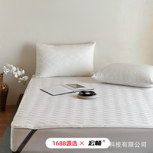 Mattress Protector 100% Cotton Anti-Slip <b>Bed</b> Protection <b>Pad</b> Minimalist Style For Adults 120x200cm 135x200cm 150x200cm 180x200cm - Product Image 5