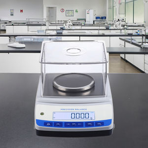 Лабораторный аналитический баланс лобового стекла 500 г X 0,001 г прецизионная цифровая шкала. Лабораторная научная миллиграммовая шкала - Product Image 4