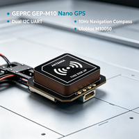 Module GPS Nano GEPRC GEP-M10 double I2C UART 10Hz avec boussole de navigation M10050 pour drone FPV RC et avion de course