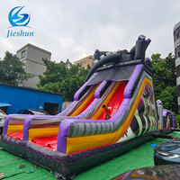 Château de rebond gonflable en PVC de haute qualité bon marché toboggan gonflable dragon parcours d'obstacles gonflable à vendre