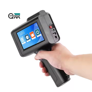 QMSTRAPACK 휴대용 핸드헬드 평판 프린터 프린트팟 미니 잉크젯 모든 표면 프린터 로고 제작 디자인 맞춤형 카톤 - Product Image 1