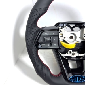 พวงมาลัยหนังแบบ 3 ก้าน สำหรับ Civic, Prado, Land Cruiser, Camry, Corolla - Product Image 5