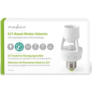 E27 <b>Motion</b> Sensor Socket Adjustable Settings For Led <b>Lights</b> - Product Image 3