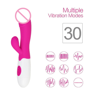 Vibrador de Conejo Usable, Recargable por USB, Resistente al Agua IPX7, 30 Frecuencias para Mujeres - Product Image 4
