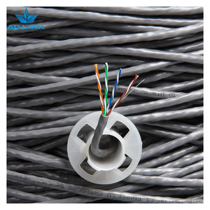 สายเคเบิลอินเทอร์เน็ตคุณภาพดี CCA BC Core สำหรับใช้งานภายนอกอาคาร Cat5e 305 เมตร UTP หุ้ม PVC สำหรับโทรคมนาคม/กล้องวงจรปิด/คอมพิวเตอร์ - Product Image 3
