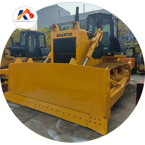 Topadora de cadenas SHANTUI SD22 usada, en buen estado y rentable, con control flexible, para mejora de tierras agrícolas y movimiento de tierras. - Product Image 1