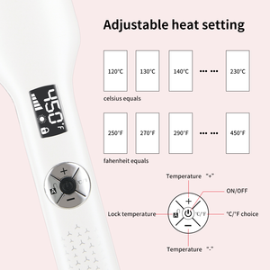 PRITECH Plancha de pelo alisadora de <span class=keywords><strong>turmalina</strong></span> de placa ancha de 1,75 pulgadas planchas de cabello profesional - Product Image 3