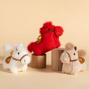 دمية يوانباو إبداعية من القطيفة لعام <span class=keywords><strong>2026</strong></span>، مناسبة كسلسلة مفاتيح، هدية صغيرة لطيفة، زينة لعام المهر، صنع في الصين، هدية للحفلات - Product Image 2