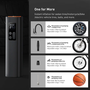 Nhà Máy Bán buôn siêu mini xách tay ABS nhựa không dây kỹ thuật số Tire Inflator bơm xe máy nén khí Tire <span class=keywords><strong>Pressure</strong></span> Monitor - Product Image 5