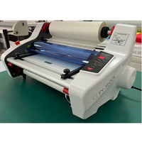 A4/A3 petite plastifieuse automatique rouleau à rouleau, plastifieuse automatique pour documents de bureau et Photo