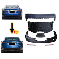 Original nueva actualización modificación coche parachoques delantero cuerpo Kit para Tesla modelo S 2017-2023 Accesorios